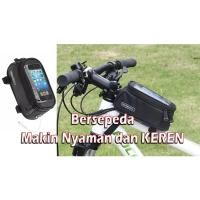 ราคา Roswheel กระเป๋าติดจักรยาน Hp Gps Ipod Touch Screen สีดํา (7480989405)