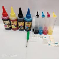 ราคา แทงค์เปล่าพร้อมหมึก100ml. 4สี พร้อมอุปกรณ์ติดตั้งและสกรูเจาะรูตลับสำหรับติดตั้งแทงค์ด้วยตัวเอง (22871903198)