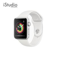 ราคา Apple Watch Series 3 Silver Aluminum, Sport, White (GPS) iStudio by copperwired (5212805021)