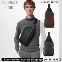 ราคา หลุยส์วิตตอง Louis Vuitton Avenue Slingbag กระเป๋าสะพายข้างผู้ชาย LV กระเป๋าคาดหน้าอกผู้ชาย (29221670834)