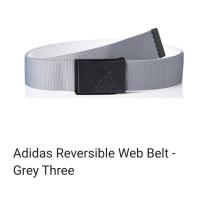 ราคา ADIDAS Reversable WEB BELT SILVER BUCKLE White/ Grey GOLF BELT เข็มขัด สปอร์ต อะไหล่สีเงิน (13636959210)