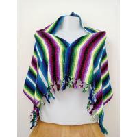 ราคา ผ้าพันคอมือสองงานไหมพรมสีสด (25907796801)