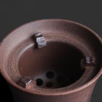 ราคา สโตนแวร์ย้อนยุคเก่าหินพีทเตาไฟพิธีชงชาจีนรอบเตาถ่านไฟสมัยเก่าถ่านต้มต้มชาเรือ (56752519498)