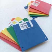ราคา IBM IMATION >> Floppy Disk Diskette Drive A สำหรับบันทึกข้อมูล ความจุ 1.44MB U.S.A. เซต 5 สี ของใหม่ !!ไม่มี Label (25121796163)