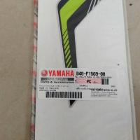 ราคา B48-F1569-00 สติ๊กเกอร์บังโคลนหน้าส่วนซ้าย สำหรับรถสีเทา-เขียว TFX150 M-SLAZ ปี2016 อะไหล่แท้ YAMAHA (23766175411)