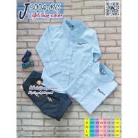 ราคา JS004-MC เสื้อเชิ้ตเด็ก แขนยาว คอจีน-สีฟ้าอ่อน 1-8 ขวบ เนื้อผ้าดีมาก ใส่แล้วหล่อ สินค้าคุณภาพครับ By TJElleshop (12712602387)