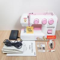 ราคา มือสอง - จักรเย็บผ้าไฟฟ้า Janome 508 มีอุปกรณ์หลักครบ // สภาพดีมาก ใช้งานน้อย (จักรกระเป๋าหิ้ว) (18480988705)