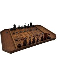 ราคา ชุดหมากรุกตัวหมากรุกไทยไม้สักชุดภูคาพร้อมกระดานไม้สักแบบหนา (3818632369)