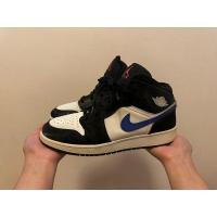 ราคา Air Jordan 1 MID GS Black Racer Blue White (24136086953)