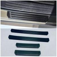 ราคา Black Titanium Outer Door Sill Scuff Plate Cover Trim For 2023-2024 Mazda CX-50 (53902325573)