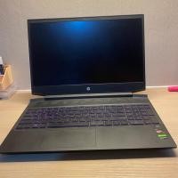 ราคา HP Pavillion 15-EC0011AX Gaming NoteBook สีม่วง มือสอง (14299602930)