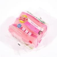 ราคา 3M แผ่นใยขัดพร้อมฟองน้ำ (สีชมพู) รุ่น ANTI-BAC เหมาะสำหรับภาชนะเคลือบ แพ็ค 2 ฟรี 1 (แถมในแพ็ค) (18511095989)