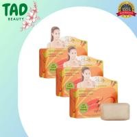 ราคา [แพ็ค 3 ชิ้น ]สบู่แครอท สูตรด๊อกเตอร์พี DR.P สูตรใบหน้าขาวใส ขจัดความหมองคล้ำ ลดฝ้า ลดสิว ลดรอยแผลที่เกิดจากสิว (22648107342)