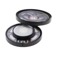 ราคา XY 2 ชิ้นสีดํา 50 มิลลิเมตรหูฟังลําโพงชุดหูฟังไดร์เวอร์ 32Ohm 112db ลําโพงอะไหล่ซ่อม (44652389753)