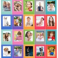 ราคา กรอบรูปแม่เหล็ก ขนาดเล็ก 2x3 สําหรับตู้เย็น Fujifilm Polaroid Instax Mini 10 แพ็ค (22162269218)