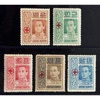 ราคา 2460 แสตมป์รัชกาลที่ 6 ชุดกาชาดลอนดอน ครบดวงสตางค์ ยังไม่ใช้ (25004370013)