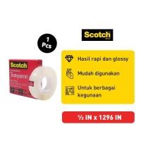 ราคา TCHOME Scotch 600 เทปตายาย 3M Insulation - 1/2" x 36Y ใสแข็งแรง (23946745513)