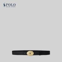 ราคา Polo Ralph Lauren เข็มขัดผู้หญิง Belt-Polo ID Oval-Buckle Vachetta Belt รุ่น WAPOBLT09M20081 สีดำ (22581124889)