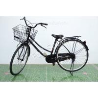 ราคา จักรยานแม่บ้านญี่ปุ่น - ล้อ 26 นิ้ว - ไม่มีเกียร์ - สีดำ [จักรยานมือสอง] (22233154580)