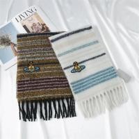 ราคา Vivienne Westwood Alpaca Wool Color Matching Outing Available Warm Scarf (29663062273)