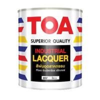 ราคา สีพ่นอุตสาหกรรม สีขาวเงา # 900สีขาวด้าน #911 สีน้ำเงิน #705 สีเหลือง #212 ขนาด แกลลอน 3.75 ลิตร TOA (7653912216)