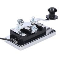 ราคา K4 Heavy-duty ไฟฟ้า Telegraph Key CW การสื่อสารคลื่นสั้น Morse รหัส Key DIY Telegraphing Key สําหรับคลื่นสั้นวิทยุการสื่อสารการสอน (28685290169)