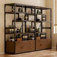 ราคา เชิงพาณิชย์ ตู้เก็บไวน์ติดผนังสไตล์จีนใหม่สำหรับห้องนั่งเล่น ตู้โชว์ร้านอาหาร ตู้เก็บของ ตู้ไวน์ ตู้เก็บของ (47601031621)