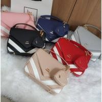 ราคา กระเป๋าสะพาย LYN งานชนช๊อป 9" พร้อมกระเป๋าใบเล็ก (1321481933)