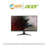 ราคา Acer Gaming Monitor Nitro 23.8" VG240YSbmiipx (165Hz IPS Panel) ประกันศูนย์บริการ Acer 3 ปี (6978167718)