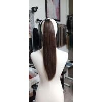 ราคา แฮร์พีชหางม้าผมแท้สีน้ำตาลสว่างความยาวก่อนเย็บ50เซน (26402189439)