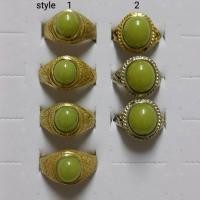 ราคา แหวนหินเรืองแสงคุณภาพเยี่ยม ตัวเรือนทองเหลือง (27971039194)