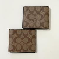 ราคา พร้อมส่งในไทย Coach Wallet กระเป๋าตังค์ชาย แท้ % กระเป๋าสตางค์ชาย Men Wallet แบบบางมาพร้อมการ์ด (48402298990)