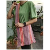 ราคา ย่าม​ ย่ามกระเป๋า​ ผ้าทอกะเหรี่ยง​ ย่ามชาวเขา สีม่วงอ่อน (6855871426)