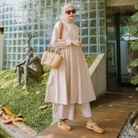 ราคา HARA ALMOND / MUSLIM TUNIC / MUSLIMAH TOP (27687940139)