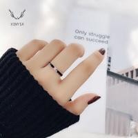 ราคา ส่งเร็ว✨แหวน ไทเทเนียมเหล็ก ประดับเพชร สไตล์เกาหลี แฟชั่น ป้องกันสนิม เครื่องประดับ สำหรับผู้ชายและผู้หญิง คู่รัก ของขวัญ-XINYIA1 (10864598842)