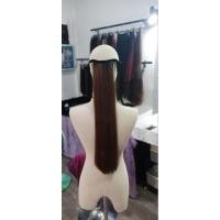 ราคา แฮร์พีชหางม้าผมแท้ ความยาว60เซนสีน้ำตาลสว่าง (29756470196)