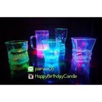 ราคา แก้วน้ำมีไฟกระพริบ แก้วน้ำมีไฟ (65475924)