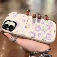 ราคา เคสสำหรับ Xiaomi Redmi A1 A2 เคสโทรศัพท์หมีกระต่ายดอกไม้ลูกพีชซิลิโคนกันกระแทก (26893703121)