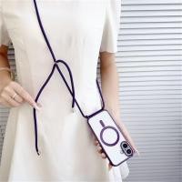 ราคา Samsung Galaxy S25 S24 S23 FE Ultra Plus Edge Strap Diagonal Cross Rope โปร่งใสแม่เหล็กชาร์จเคสโทรศัพท์ฝาครอบป้องกัน (40771316506)