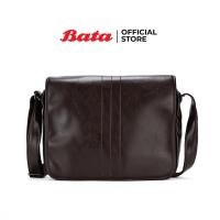 ราคา Bata บาจา กระเป๋า messenger crossbody สายสะพายปรับได้ หนัง PU รุ่น Leo สีน้ำตาล 9914916 (20930519984)