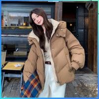 ราคา เวอร์ชั่นเกาหลีหนาสั้นปลอมสองชิ้นลงแจ็คเก็ตเบาะผู้หญิงฤดูใบไม้ร่วงฤดูหนาวแจ็คเก็ตขนาดเล็กเบาะแจ็คเก็ต (44415607868)