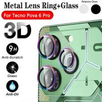 ราคา Tecno Pova6pro 5G 3Dโค้งกระจกนิรภัยกล้องเลนส์สําหรับTecno Pova6 Pova 6 Pro Neo 6Pro 6Neo Pova6Neo 4G 5G LI9 โทรศัพท์โลหะโทรศัพท์เลนส์แหวนป้องกันปกหลัง (25772155157)