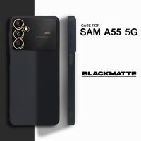 ราคา เคส Samsung A55 5G Case Softcase BIG LENS MACAROON กล้อง PROTECTION Case Casing Hp Samsung A55 5G (41605821058)