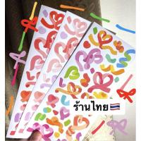 ราคา สติ๊กเกอร์ริบบิ้นColouful❤️ ตกแต่งเฟรมการ์ด กรอบรูป สติกเกอร์แต่งโน้ต แพลนเนอร์ น่ารัก (9198143597)