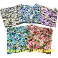 ราคา เสื้อคอกลมลายดอกสงกรานต์ ผู้ใหญ่ (8324604841)