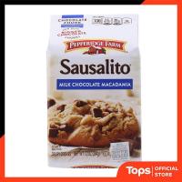 ราคา PEPPERIDGE FARM เปปเปอร์ริดจ์ฟาร์มเซาซาลิโตคุกกี้ผสมชิ้นช็อกโกแลตนมและถั่วแมคคาดาเมีย 204กรัม [0014100077121] (40272785613)