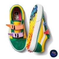 ราคา 2024 [ของแท้ ส่งไว จากไทย] รองเท้าเด็ก VANS KIDS OLD SKOOL V CR - (CRAYOLA) OUT OF THE BOX (27572982297)