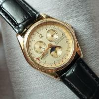 ราคา Mido quartz moonphase triple calendar ตัวสะสม มือสองแท้ สภาพสวยมาก (24643076033)