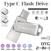 ราคา Datatraveler Flash Drive 1TB TypeC แฟลชไดรฟ์ 2TB Usb3.0 สําหรับโทรศัพท์ Usb C ThumbDrive (28821346529)