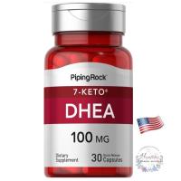 ราคา 7-KETO DHEA 100 MG 30 Quick Release Capsules Pipingrock 7 คีโต ดีเอชอีเอ (20482225619)